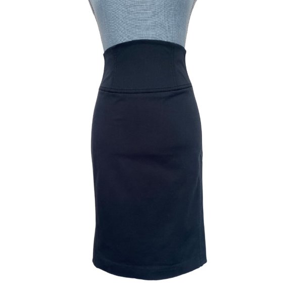 Marciano Black Pencil Skirt Size 4 - Picture 3 of 7